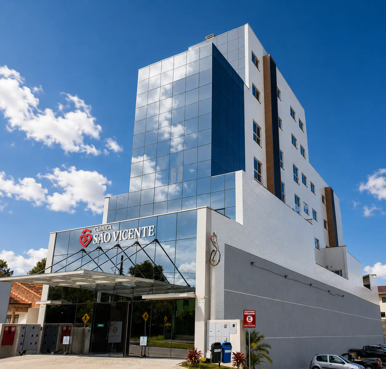 Grandes Vãos — Structural Glazing · Vidro Estrutural executado pela Leal Glass